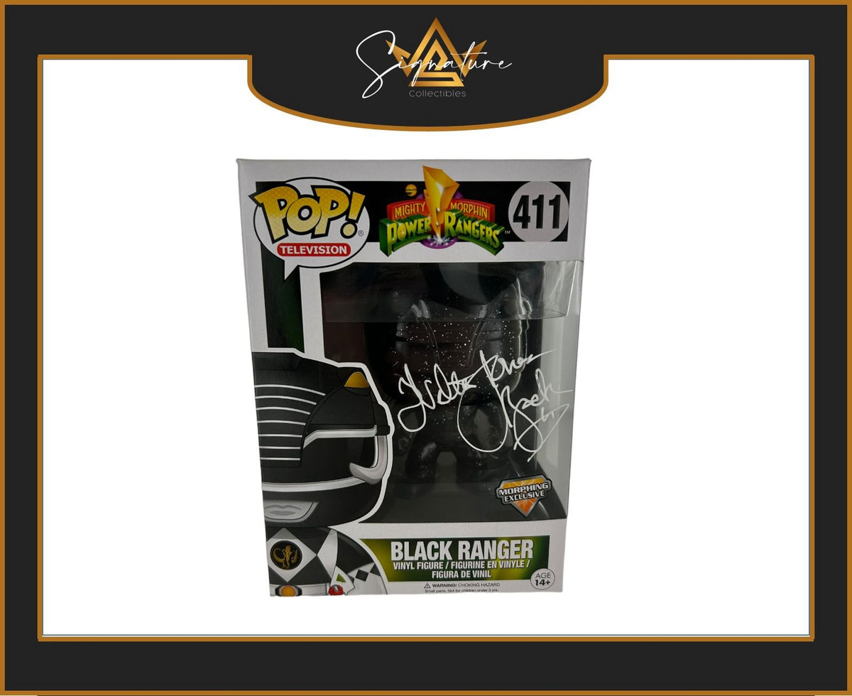 Black Power Ranger Walter Jones Signed outlet Funko Pop!