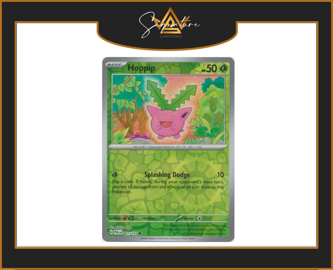 Paldea Evolved - 001/193 Hoppip Reverse Holo (Common)