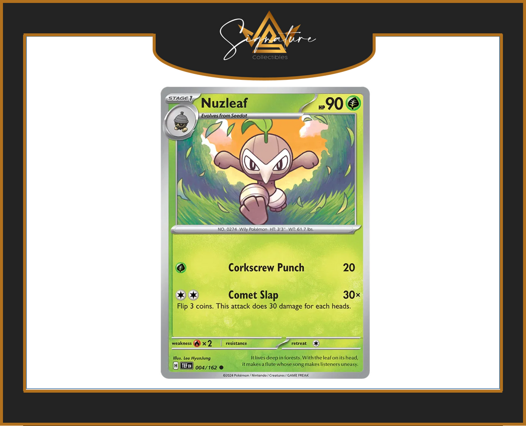 Temporal Forces - 004/162 Nuzleaf (Common)