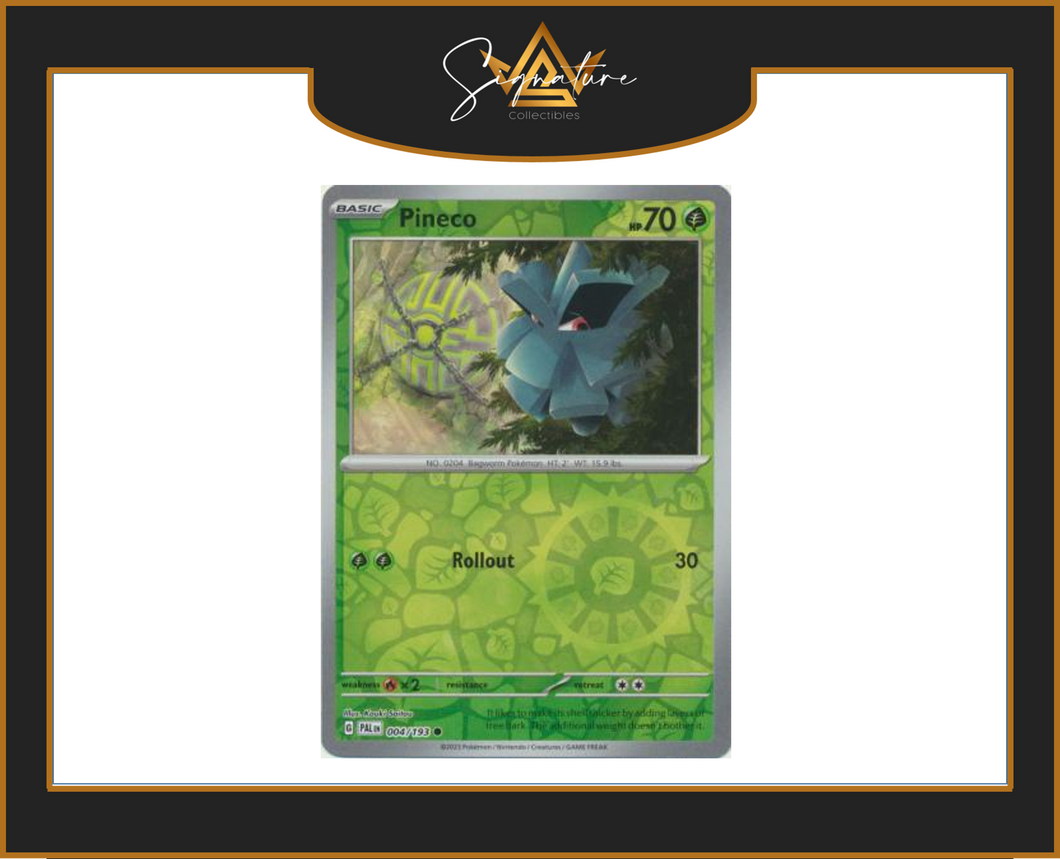 Paldea Evolved - 004/193 Pineco Reverse Holo (Common)