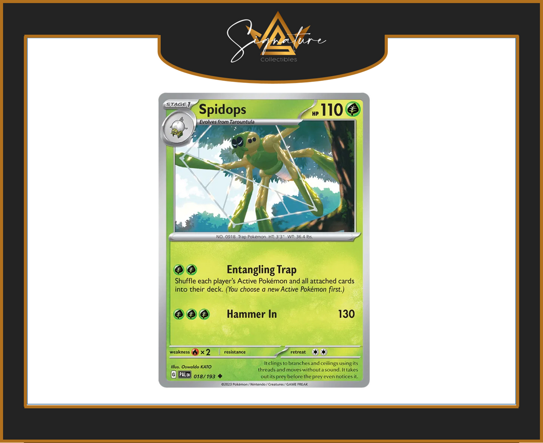 Paldea Evolved - 018/193 Spidops (Uncommon)