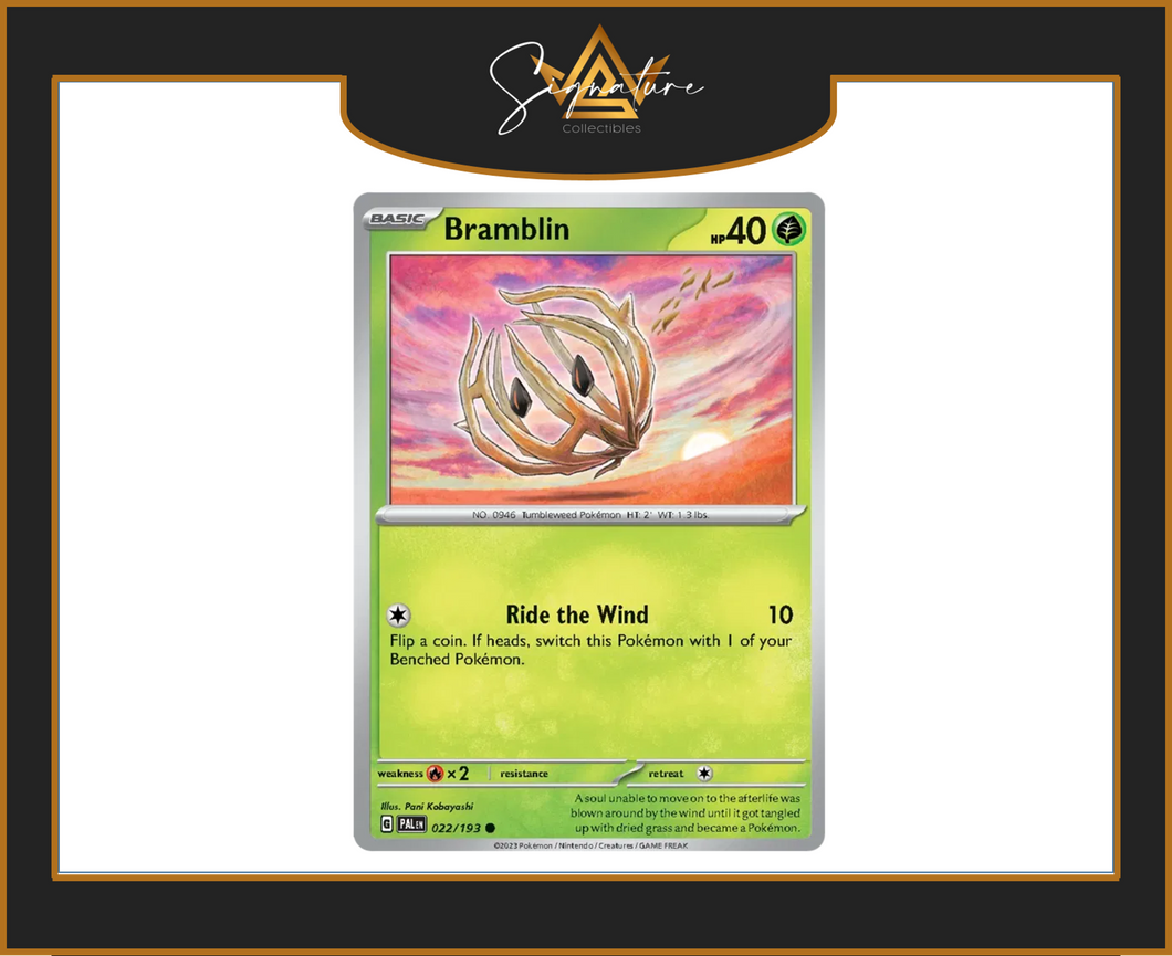 Paldea Evolved - 022/193 Bramblin (Common)