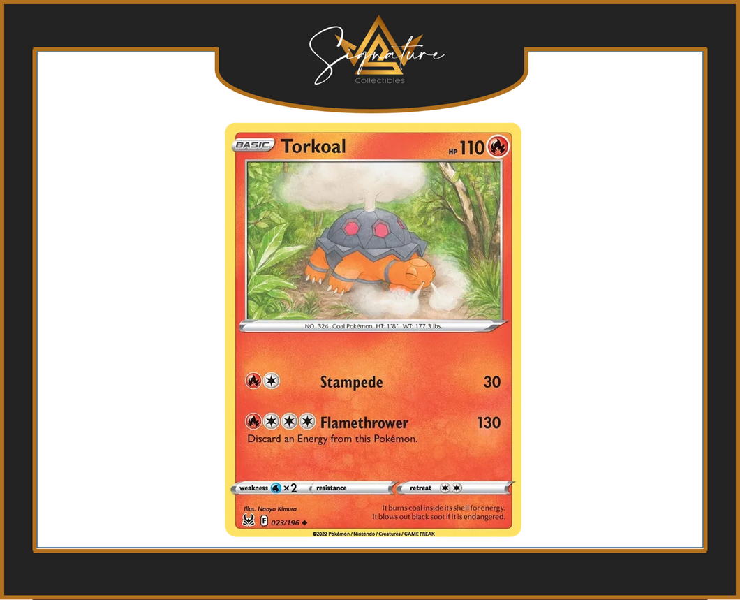 Lost Origin - 023/196 Torkoal (Uncommon)