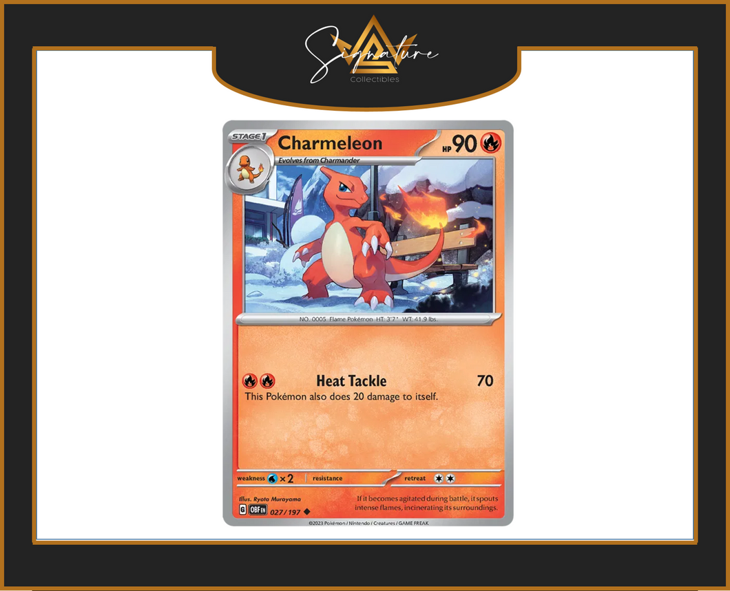 Obsidian Flames - 027/197 Charmeleon (Uncommon)