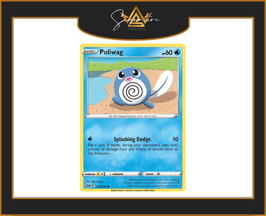 Lost Origin - 030/196 Poliwag (Common)