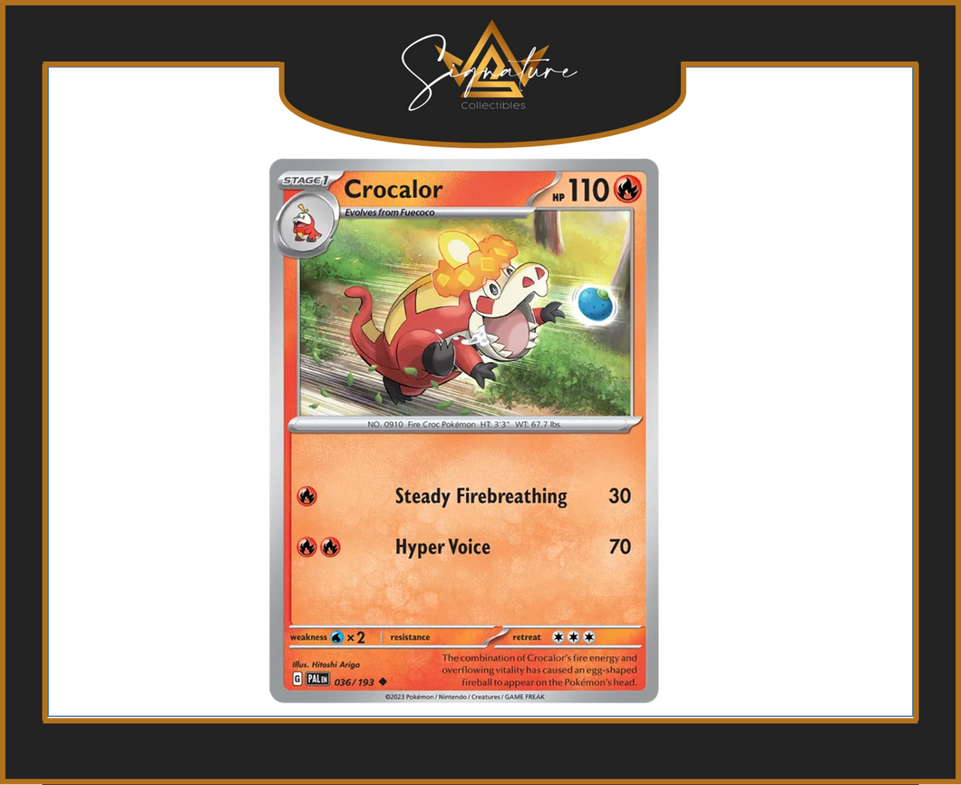 Paldea Evolved - 036/193 Crocalor (Uncommon)