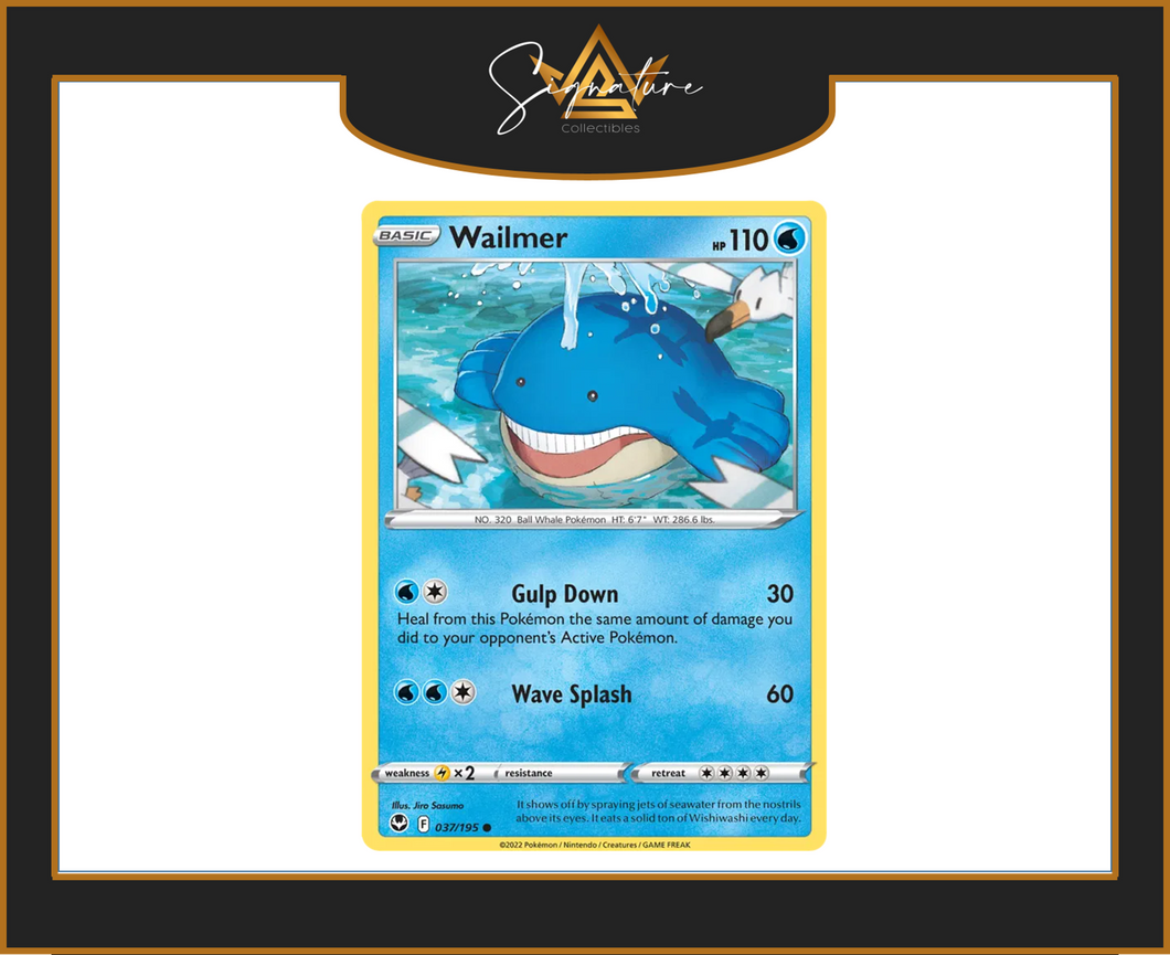 Silver Tempest - 037/195 Wailmer (Common)