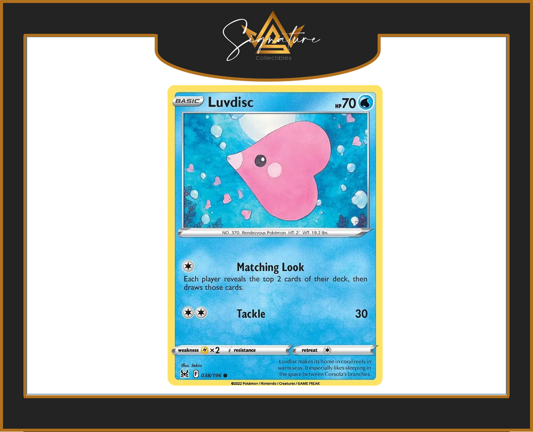 Lost Origin - 038/196 Luvdisc (Common)