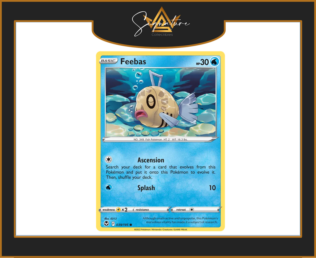 Silver Tempest - 039/195 Feebas (Common)