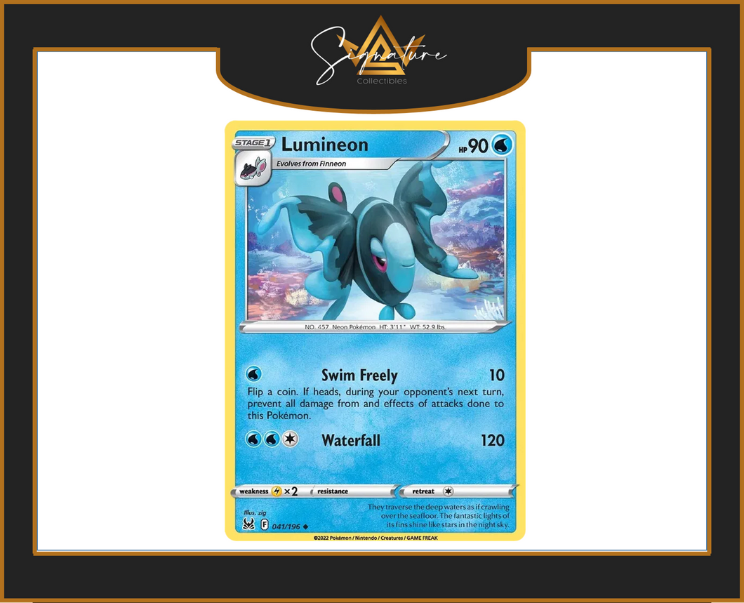 Lost Origin - 041/196 Lumineon (Uncommon)