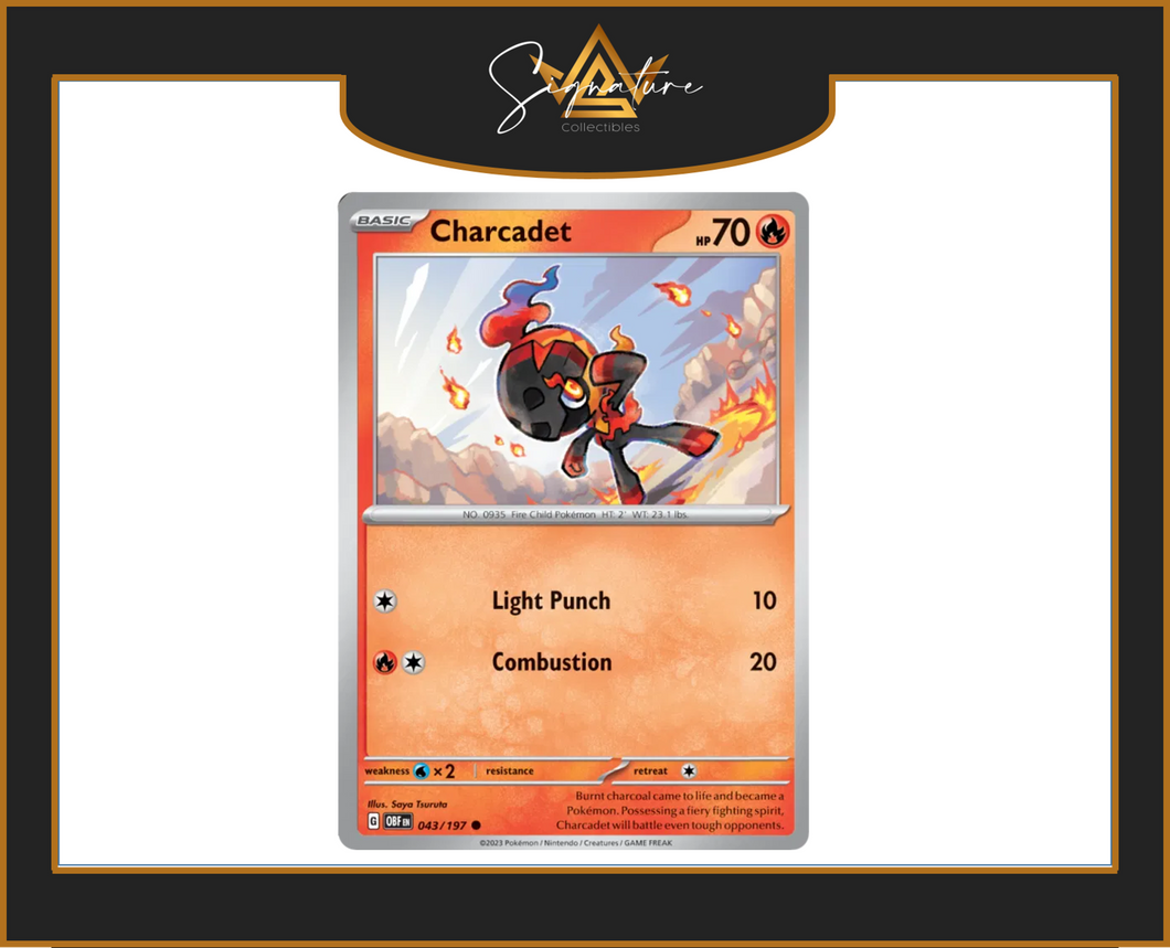 Obsidian Flames - 043/197 Charcadet (Common)