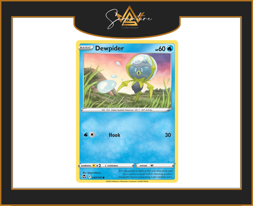 Silver Tempest - 047/195 Dewpider (Common)