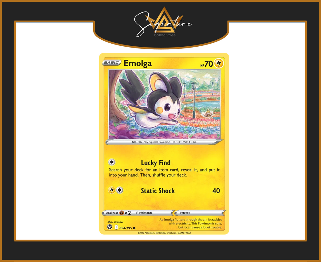 Silver Tempest - 054/195 Emolga (Common)