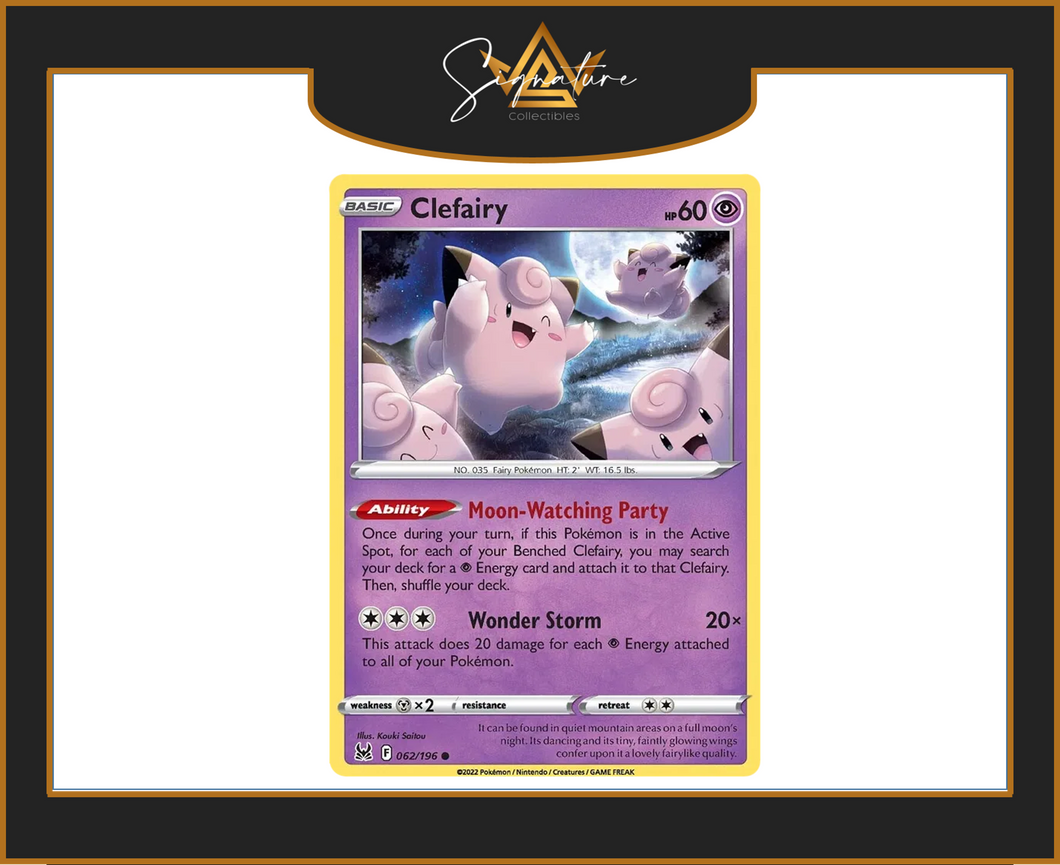 Lost Origin - 062/196 Clefairy (Common)