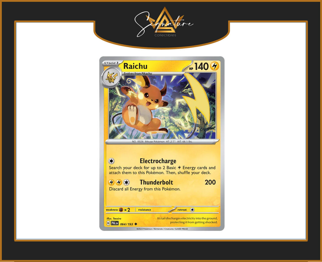 Paldea Evolved - 064/193 Raichu (Uncommon)