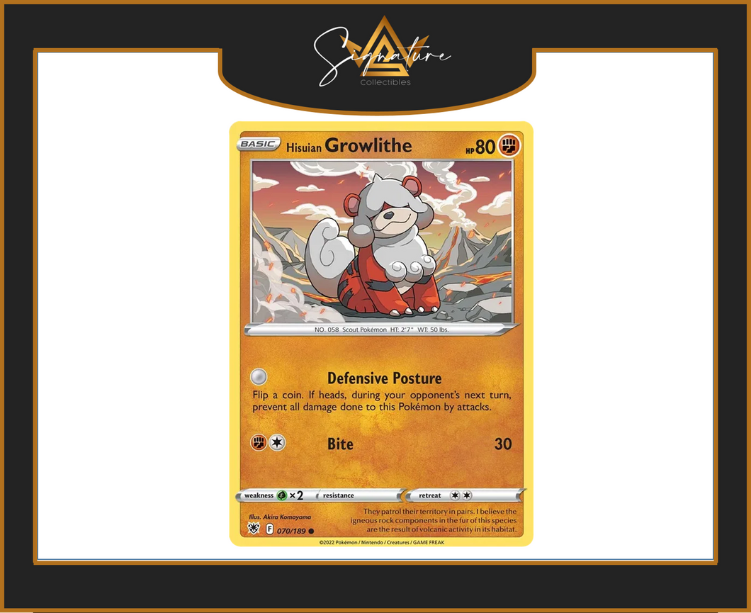 Astral Radiance - 070/189 Hisuian Growlithe (Common)