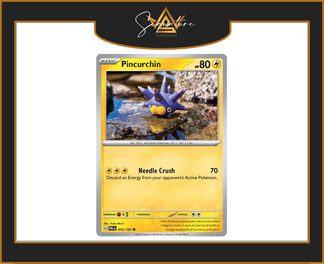 Paldea Evolved - 072/193 Pincurchin (Common)