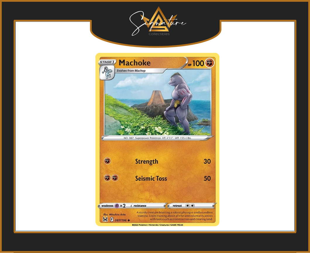 Lost Origin - 087/196 Machoke (Uncommon)