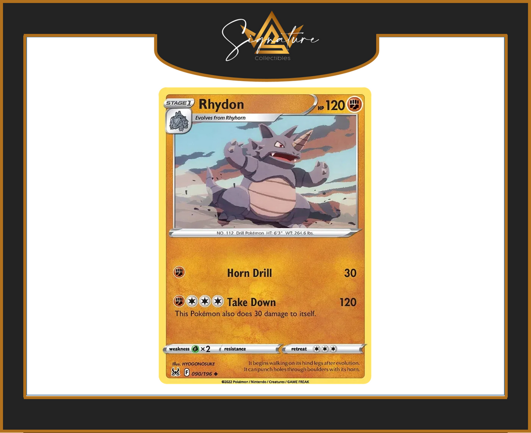 Lost Origin - 090/196 Rhydon (Uncommon)