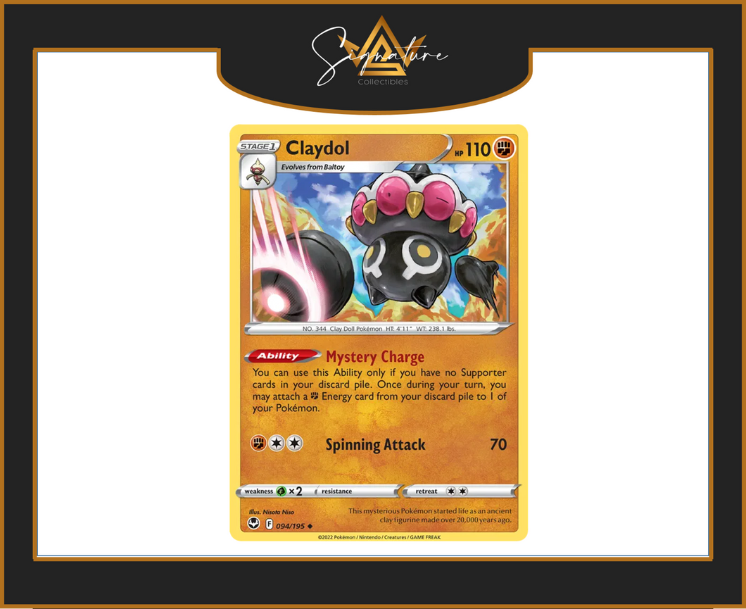 Silver Tempest - 094/195 Claydol (Uncommon)