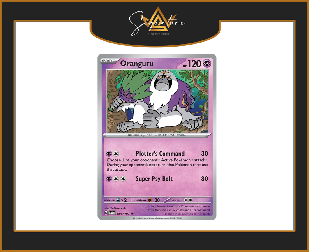 Paldea Evolved - 094/193 Oranguru (Uncommon)