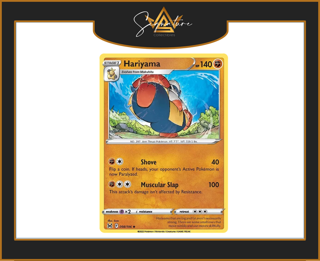 Lost Origin - 098/196 Hariyama (Uncommon)