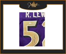 Load image into Gallery viewer, Ray Lewis Signed Ravens Jersey - JSA COA QQ85341
