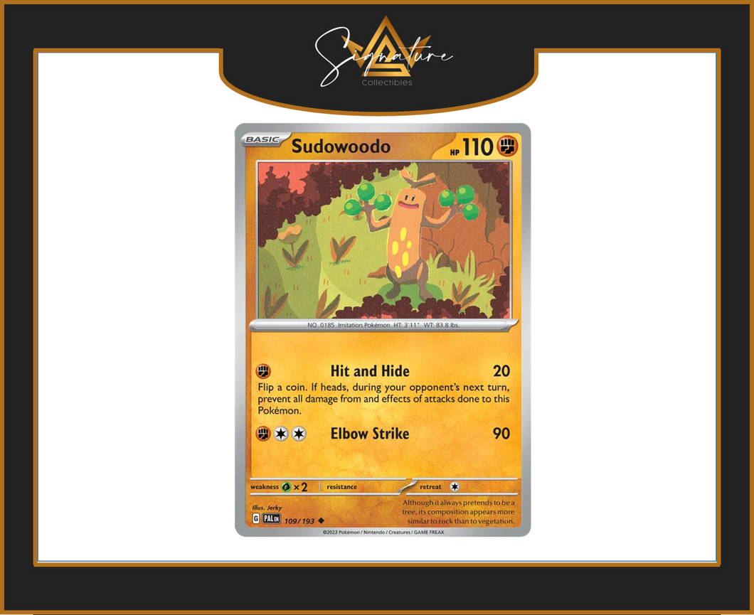 Paldea Evolved - 109/193 Sudowoodo (Uncommon)