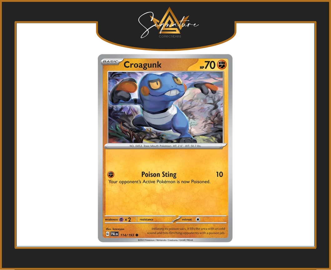 Paldea Evolved - 114/193 Croagunk (Common)