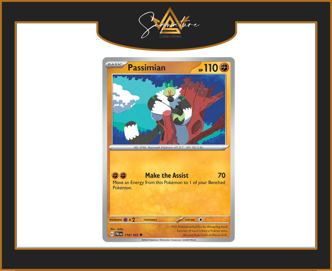 Paldea Evolved - 118/193 Passimian (Uncommon)