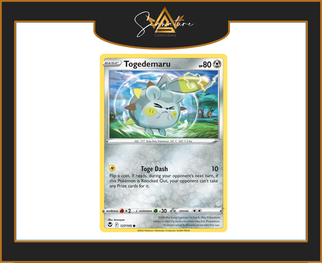 Silver Tempest - 127/195 Togedemaru (Common)