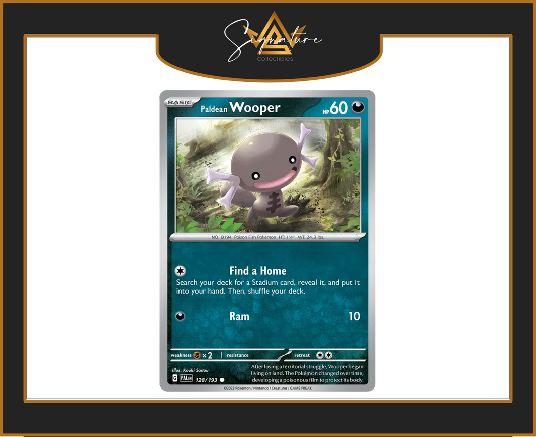 Paldea Evolved - 128/193 Paldean Wooper (Common)