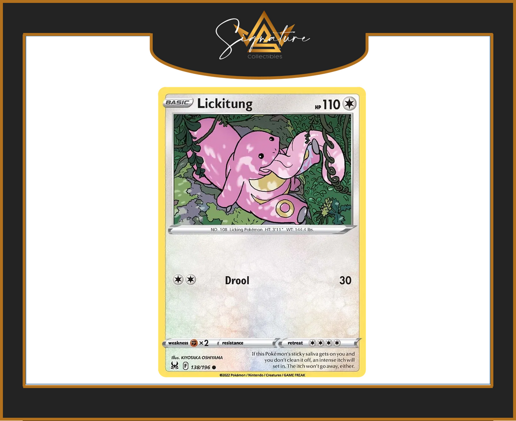 Lost Origin - 138/196 Lickitung (Common)