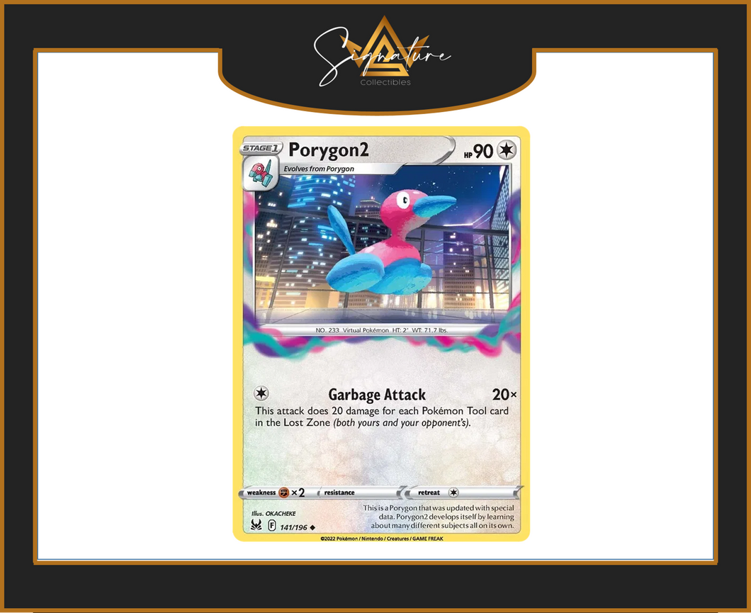 Lost Origin - 141/196 Porygon2 (Uncommon)