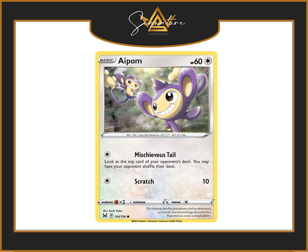 Lost Origin - 144/196 Aipom (Common)