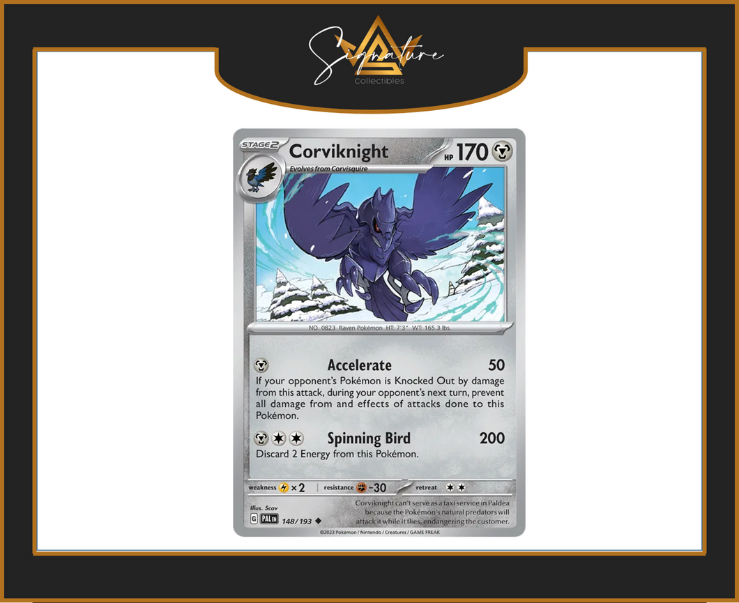 Paldea Evolved - 148/193 Corviknight (Uncommon)