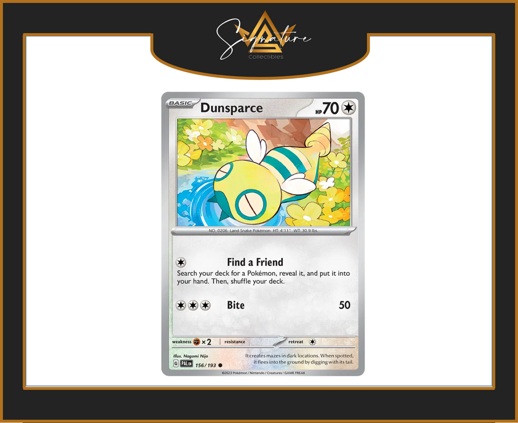 Paldea Evolved - 156/193 Dunsparce (Common)