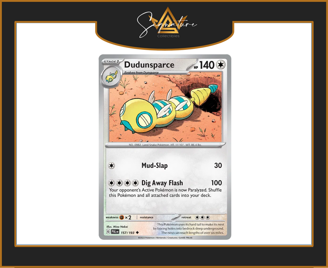 Paldea Evolved - 157/193 Dundunsparce (Uncommon)