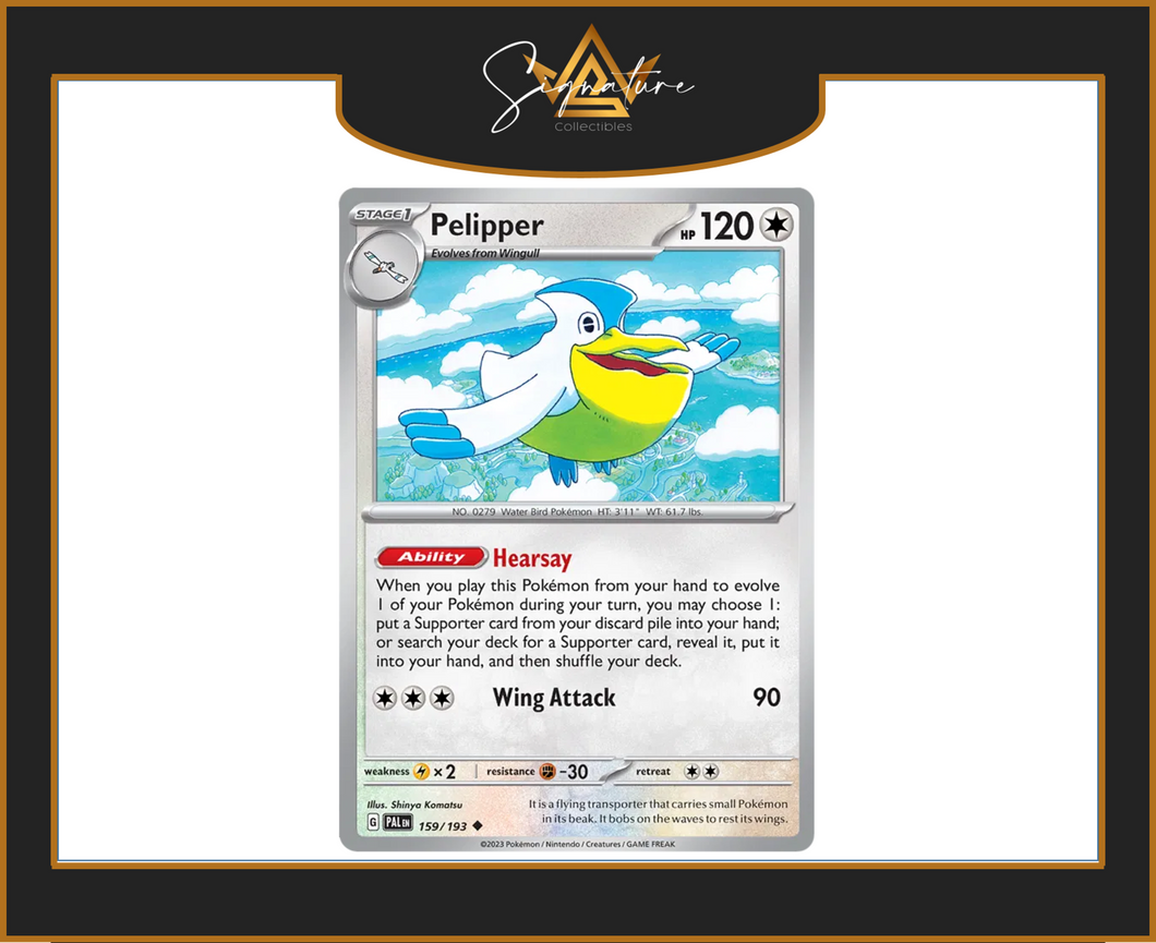 Paldea Evolved - 159/193 Pelipper (Uncommon)