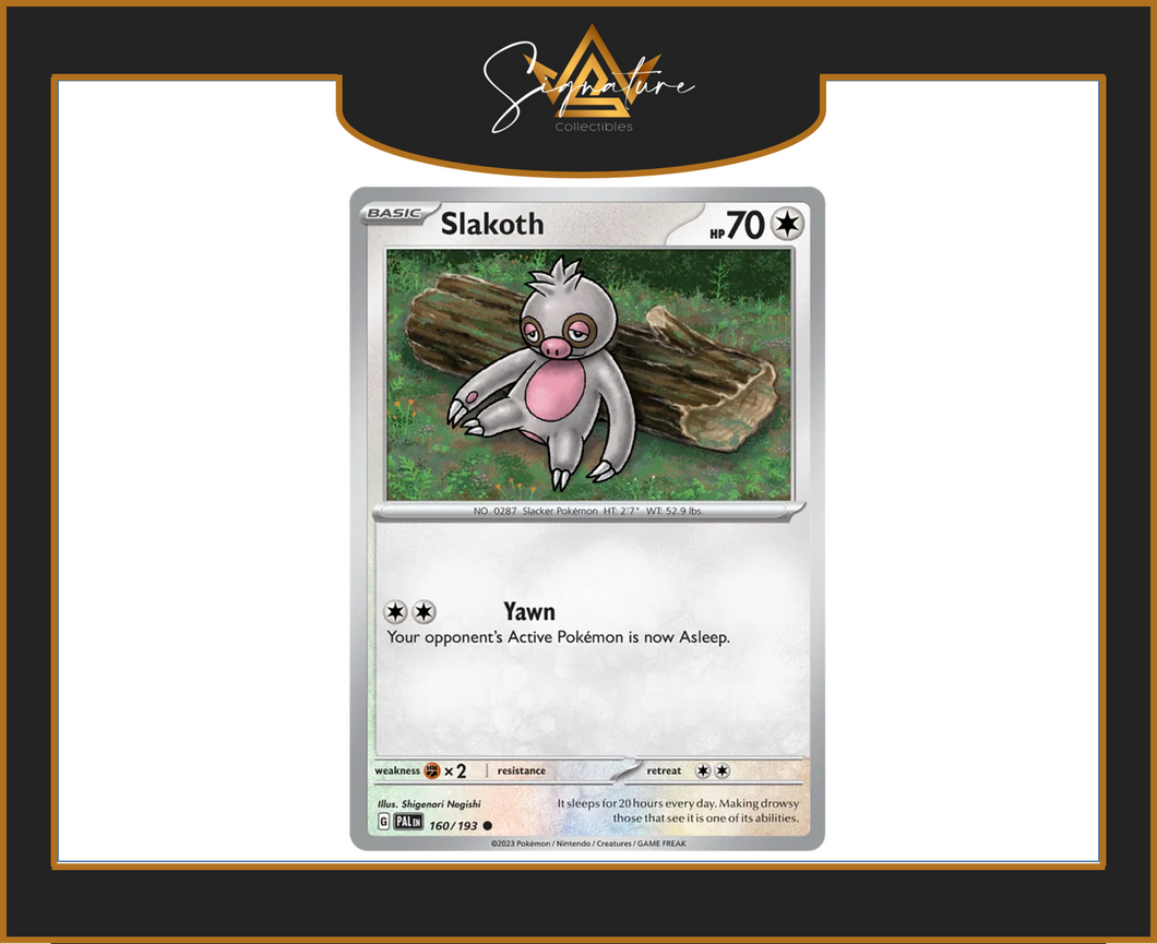 Paldea Evolved - 160/193 Slakoth (Common)