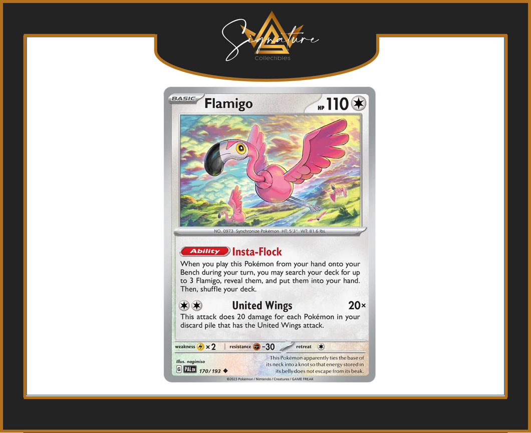 Paldea Evolved - 170/193 Flamigo (Uncommon)