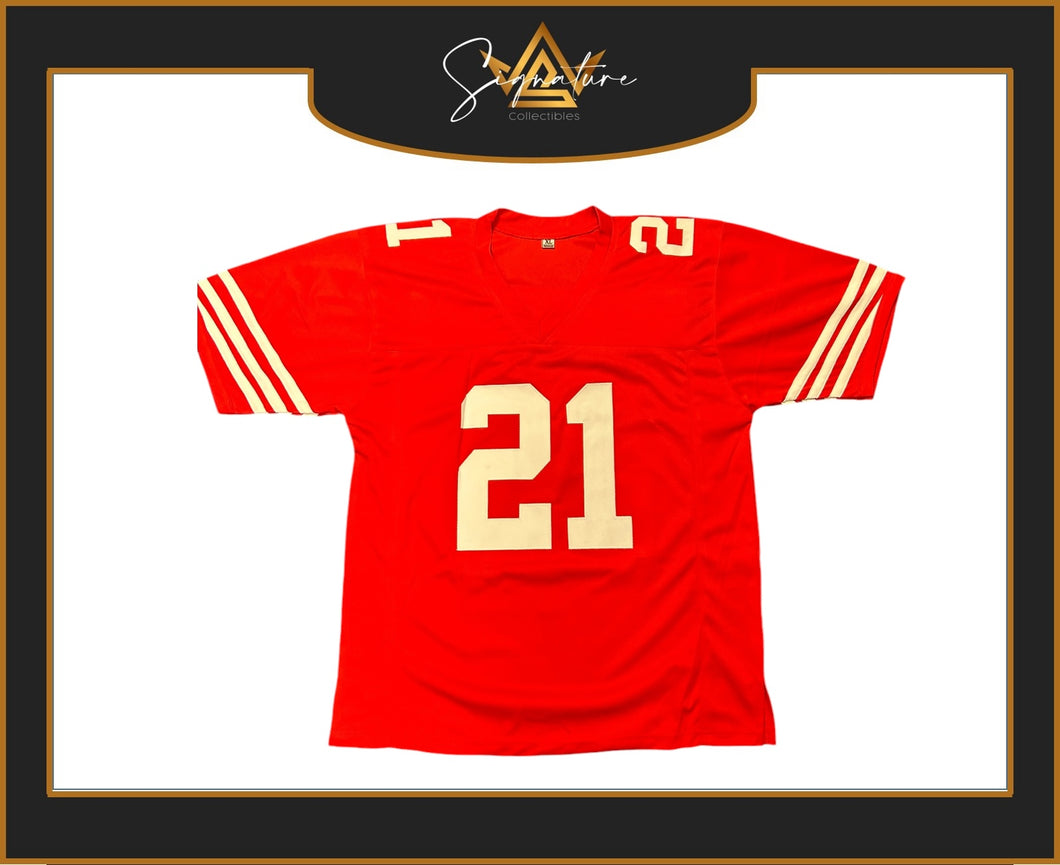 Frank Gore Signed Jersey #21 - JSA COA - WPP767679