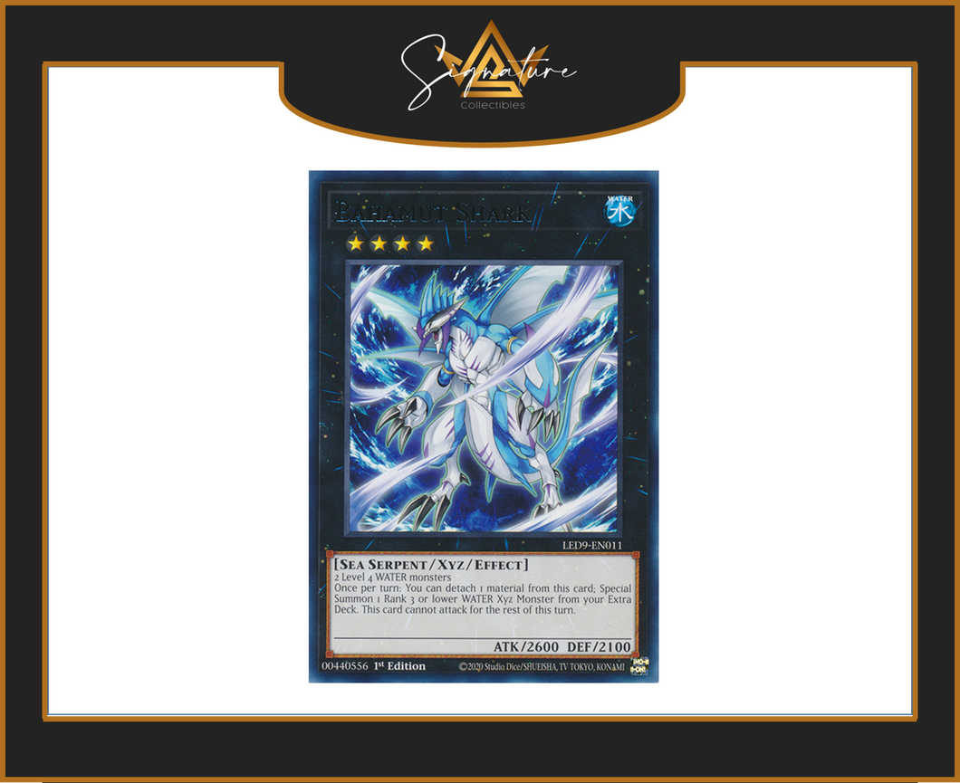 Yu-Gi-Oh! - Bahamut Shark LED9-EN011 - Legendary Duelists 1st Edition