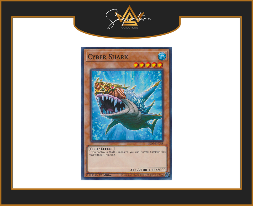 Yu-Gi-Oh! - Cyber Shark LED9-EN048 - Legendary Duelists 1st Edition