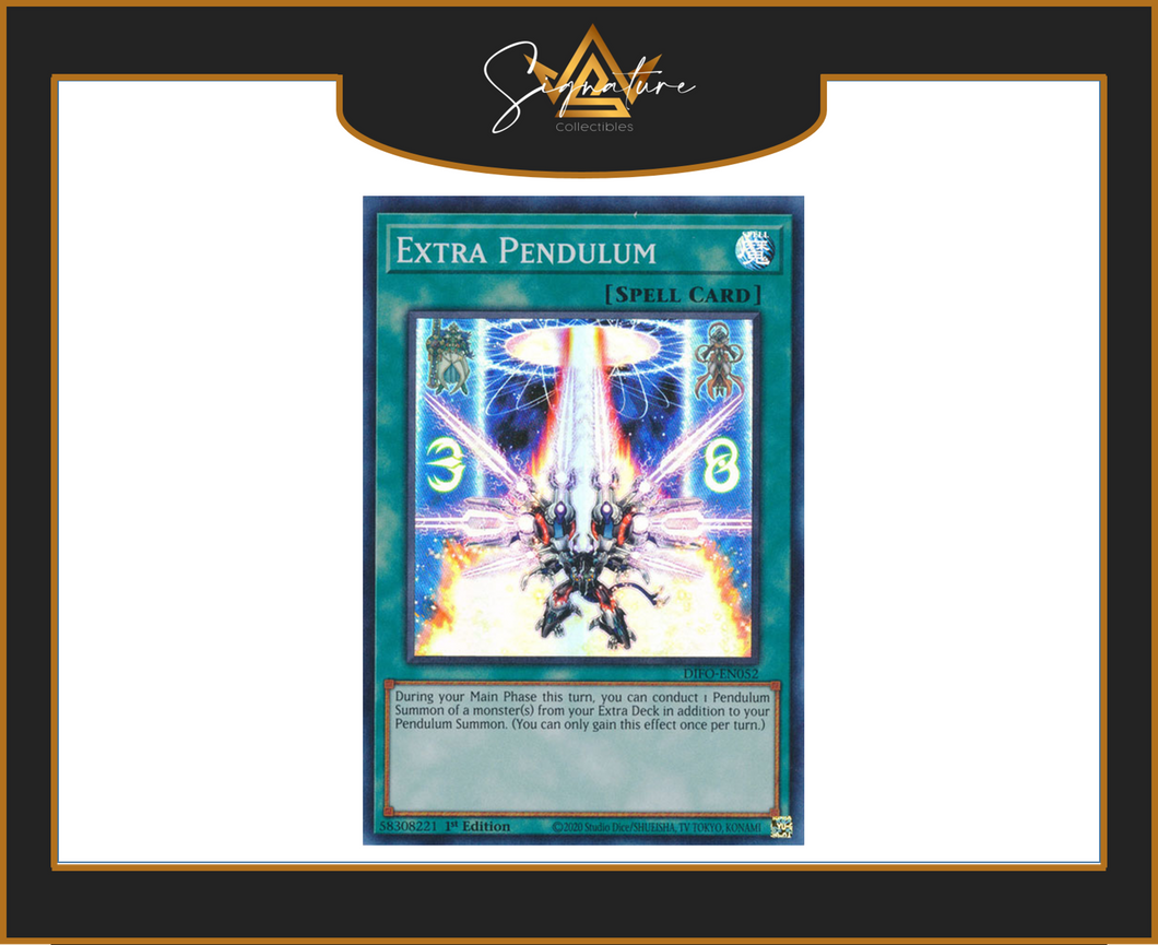 Yu-Gi-Oh! - Extra Pendulum DIFO-EN052 - Dimension Force 1st Edition