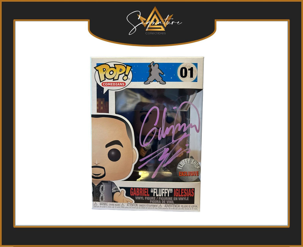 Gabriel Fluffy Iglesias #01 Signed Funko Pop *