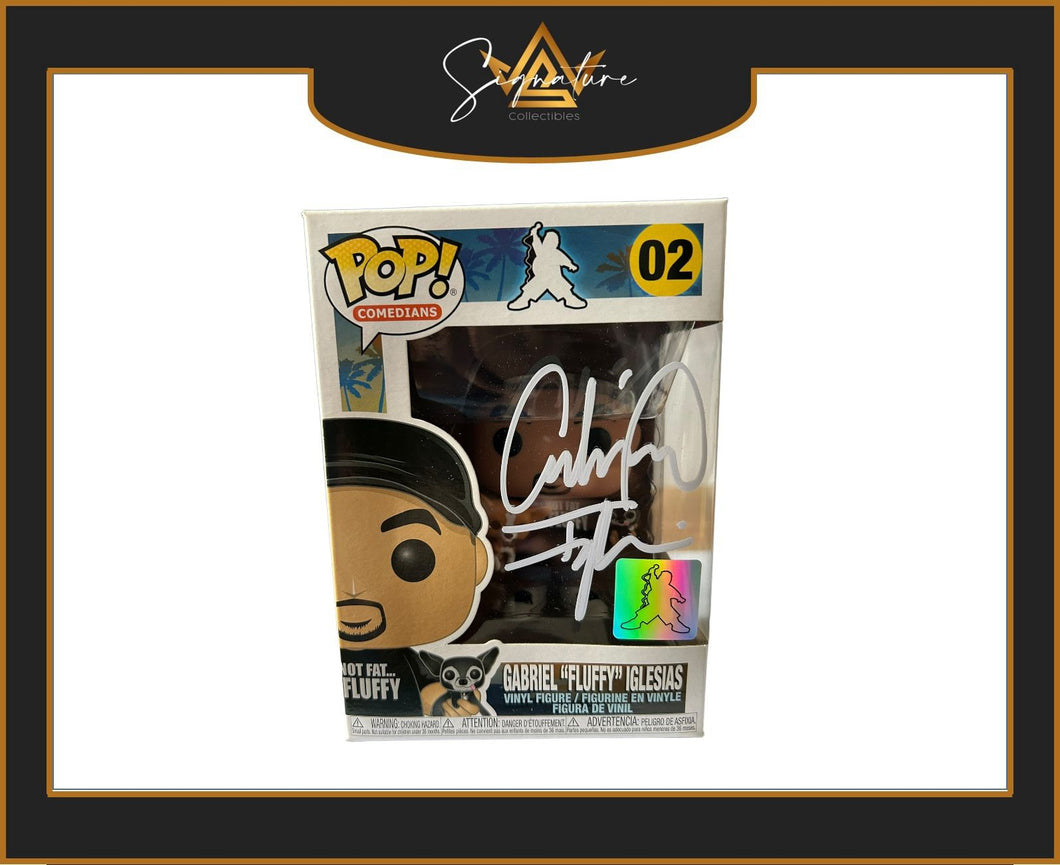 Gabriel Fluffy Iglesias #02 Signed Funko Pop *Damaged*