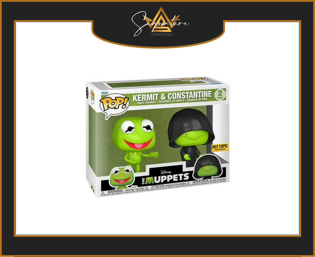 The Muppets - Kermit & Constantine 2 Pack Hot Topic Exclusive Pre-Order