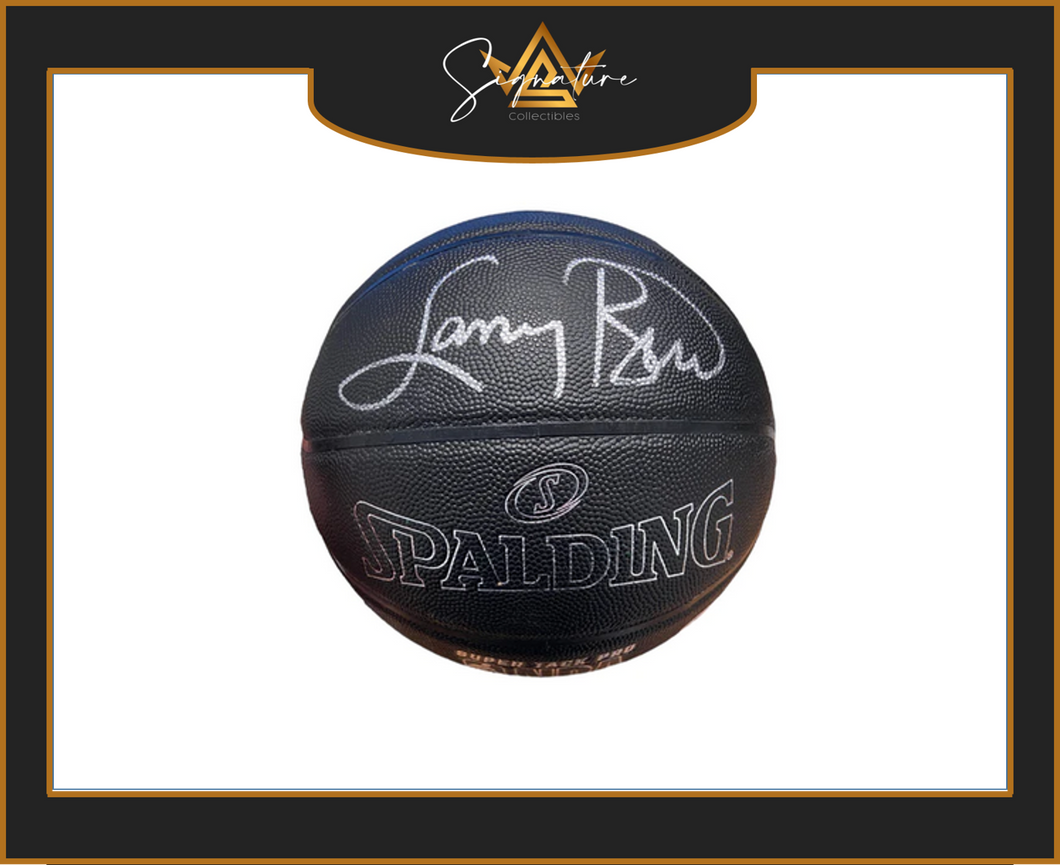 Larry Bird Signed Basketball - PSA COA - 9A60036