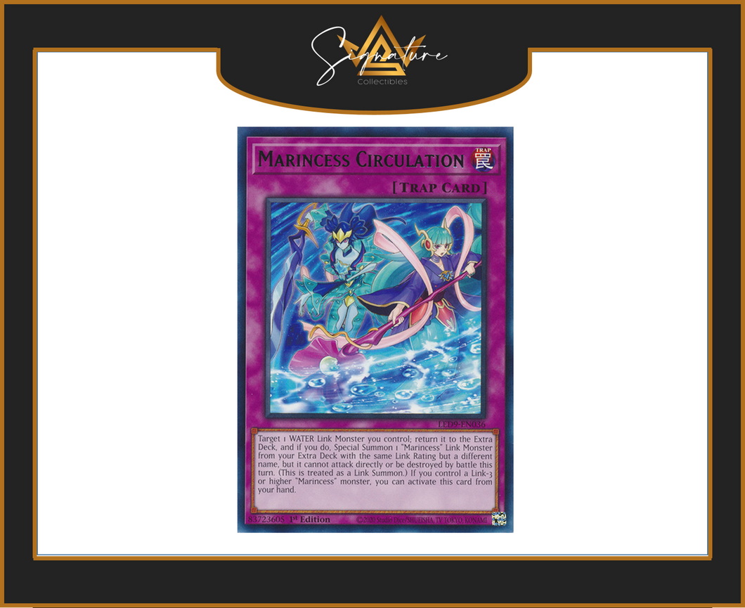 Yu-Gi-Oh! - Marincess Circulation LED9-EN036 - Legendary Duelists 1st Edition